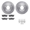 Dynamic Friction Co 6512-46074, Rotors with 5000 Advanced Brake Pads includes Hardware 6512-46074